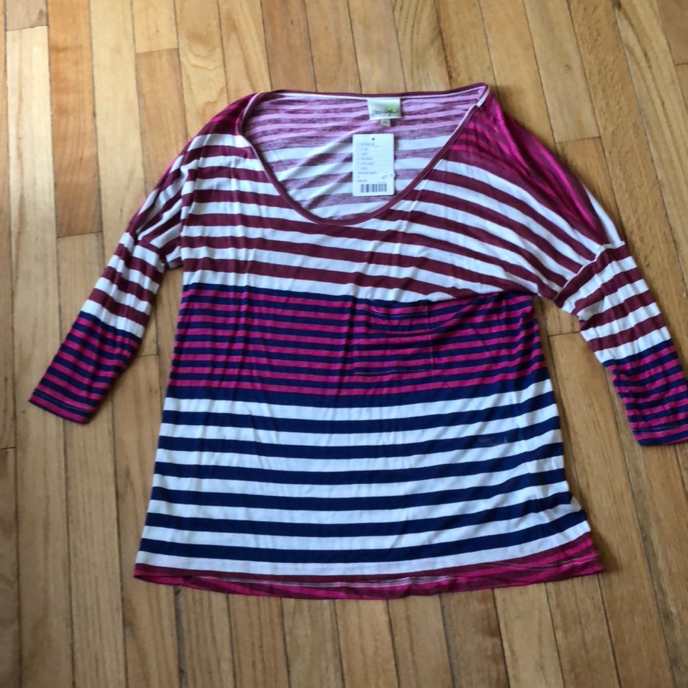 Porridge 3/4 tissue tee bough @ Anthropologie